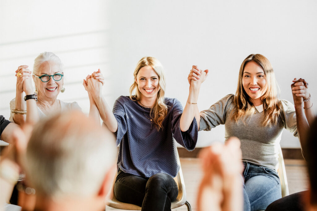 group of people at cocaine addiction treatment in Georgia