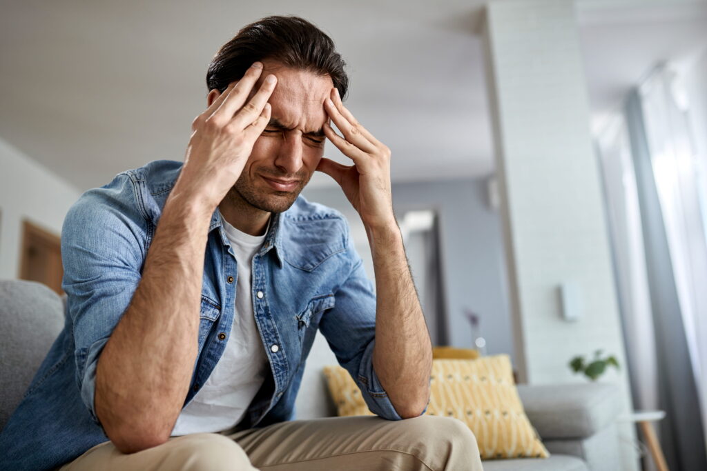 A man decides to seek help through anxiety treatment in Alpharetta, GA.