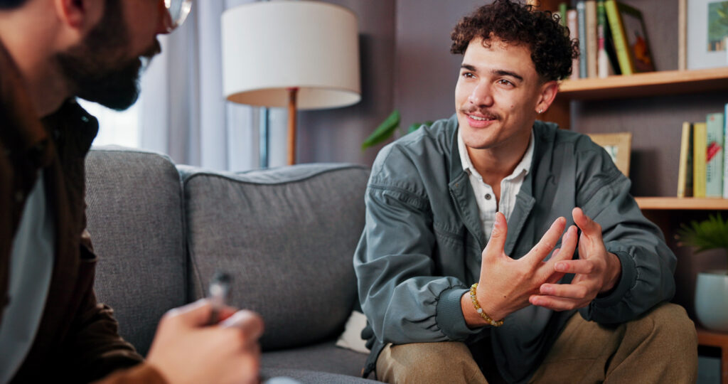 man talking about getting Benzo Detox in Alpharetta