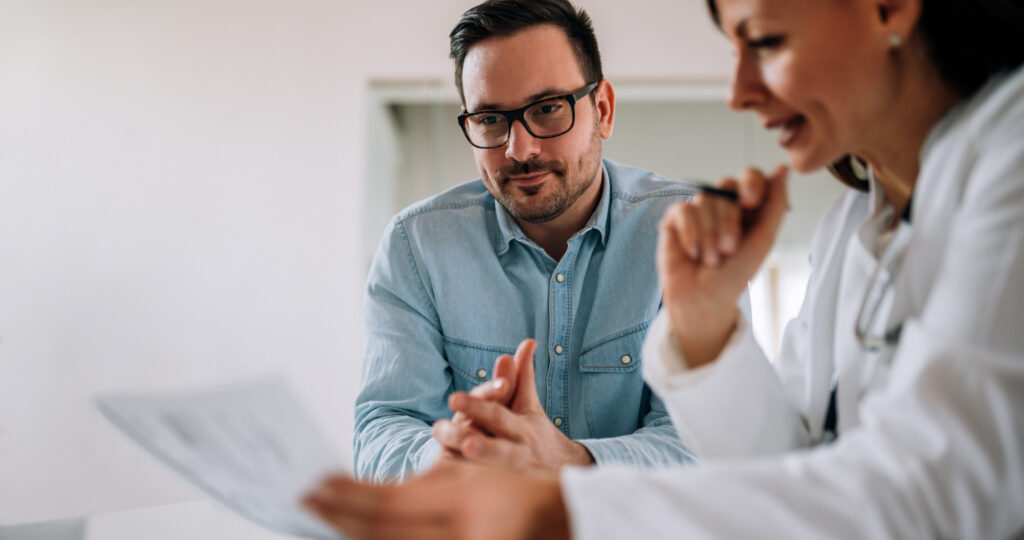 man getting help with adderall addiction treatment in georgia
